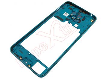 Cyan front / central housing with frame and cameras lens for Nokia 5.3, TA-1234, TA-1223, TA-1227, TA-1229